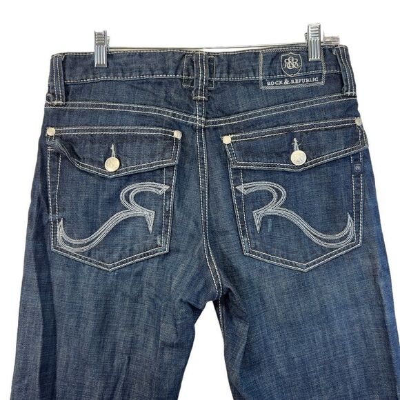 ROCK & REPUBLIC REBELLION jeans R510141 32X34 - Picture 10 of 16